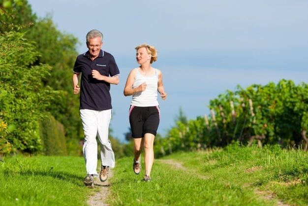 Jogging per la prevenzione dell'osteocondrosi